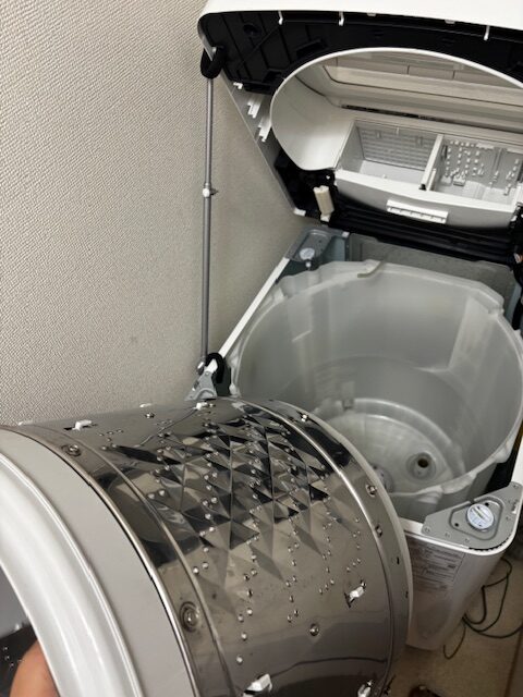 2年ご愛用の縦型洗濯機